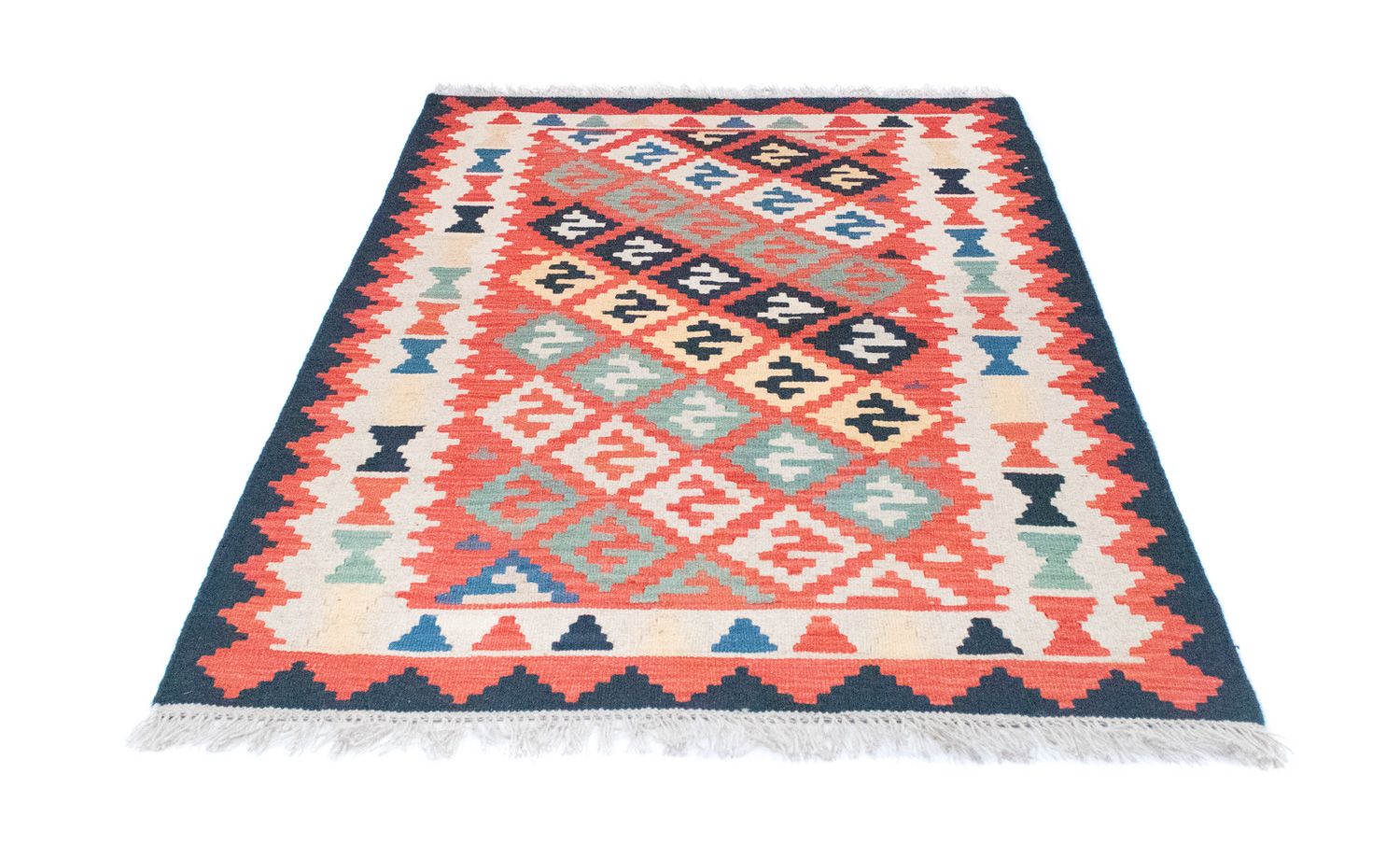 Tappeto Kelim - Orientale - 149 x 104 cm - arancione