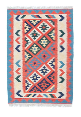 Tappeto Kelim - Orientale - 146 x 102 cm - arancione