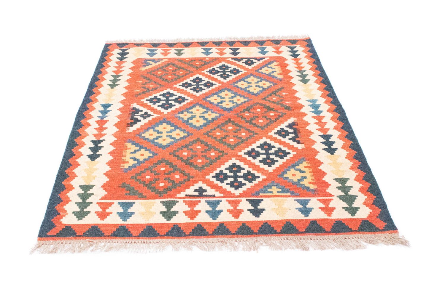 Tappeto Kelim - Orientale - 154 x 101 cm - arancione