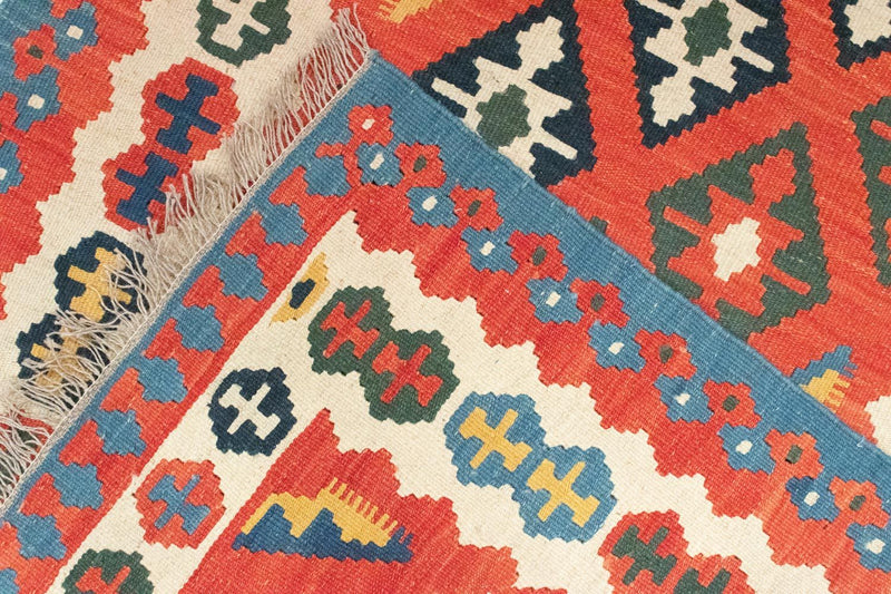 Tappeto Kelim - Orientale - 152 x 100 cm - arancione