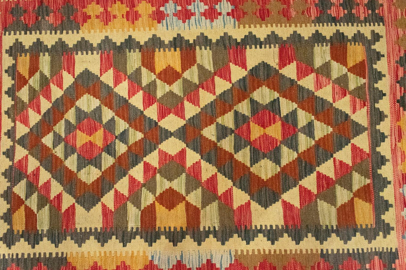 Tappeto Kelim - Orientale - 146 x 99 cm - arancione