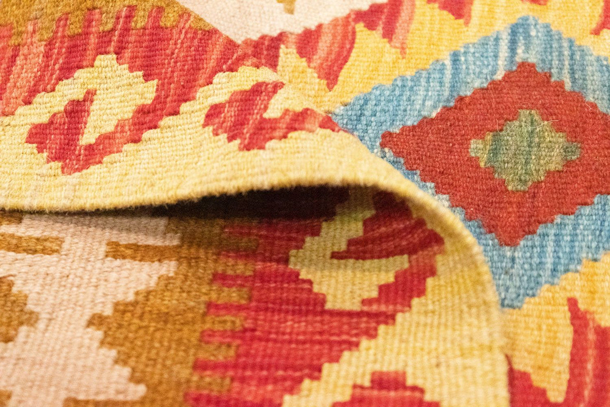 Tappeto Kelim - Orientale - 147 x 105 cm - arancione