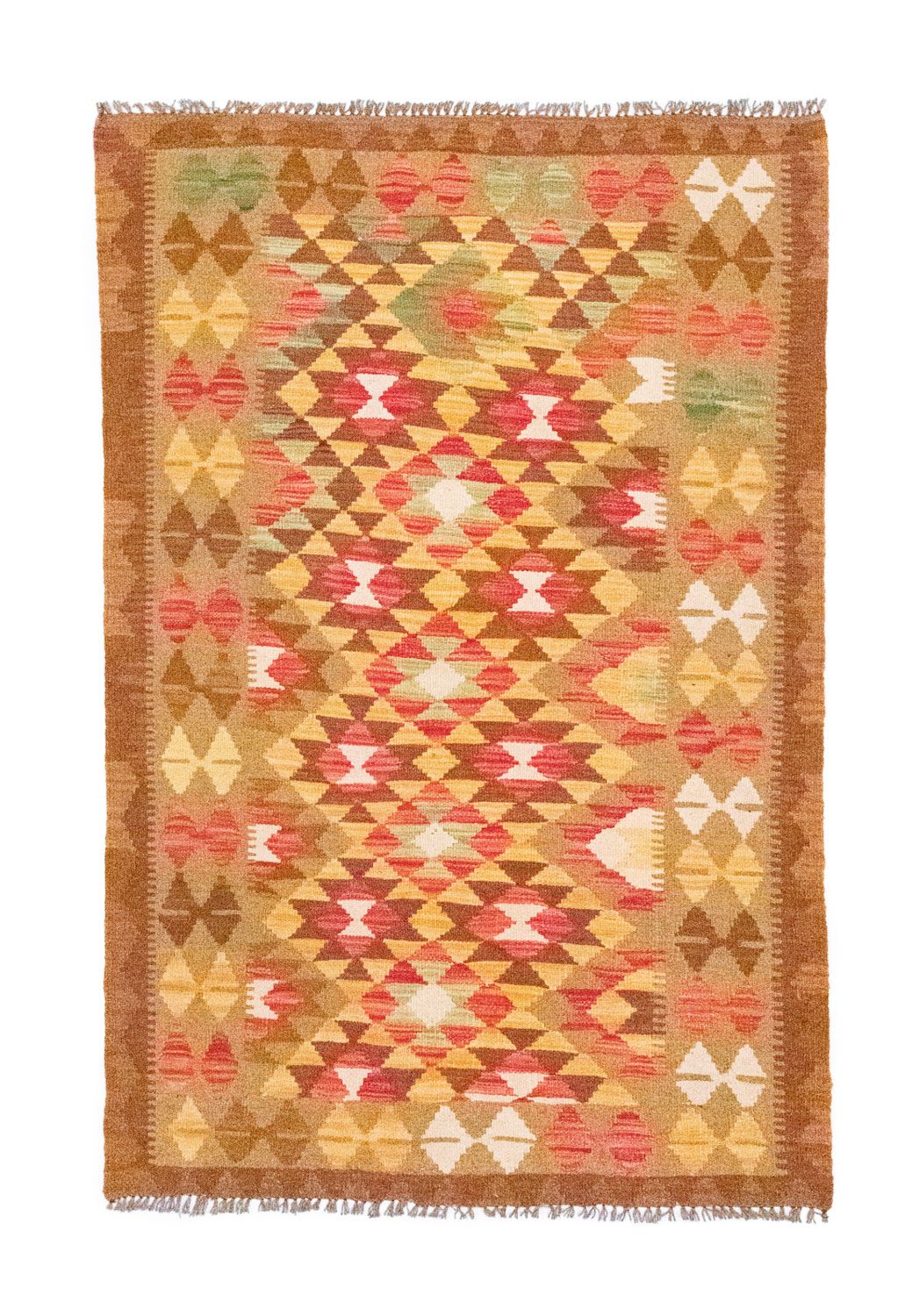 Tappeto Kelim - Orientale - 152 x 95 cm - arancione