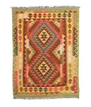 Tappeto Kelim - Orientale - 156 x 105 cm - verde