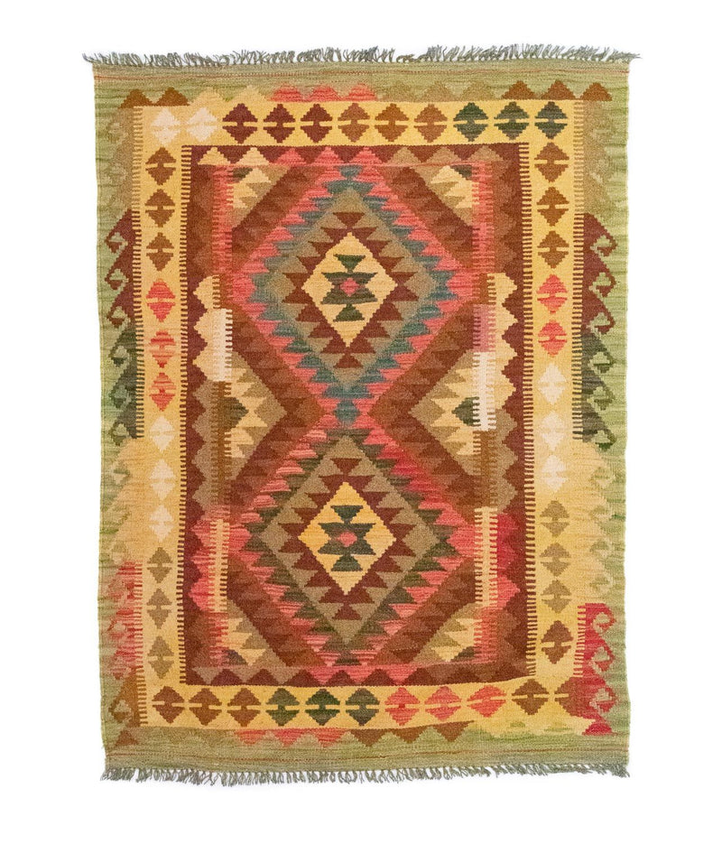 Tappeto Kelim - Orientale - 156 x 105 cm - verde