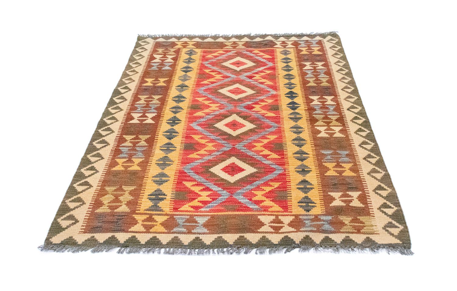 Tappeto Kelim - Orientale - 154 x 107 cm - verde
