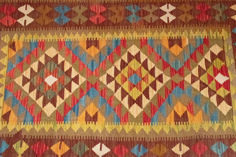 Tappeto Kelim - Orientale - 159 x 99 cm - marrone