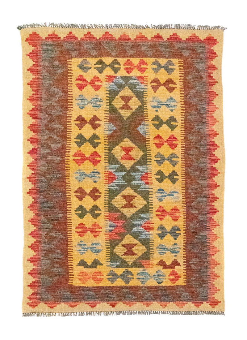 Tappeto Kelim - Orientale - 149 x 98 cm - giallo