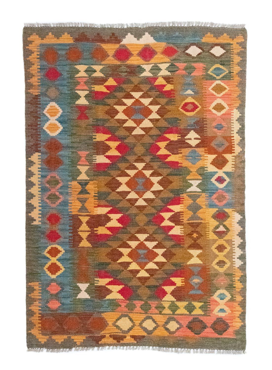 Tappeto Kelim - Orientale - 152 x 102 cm - multicolore