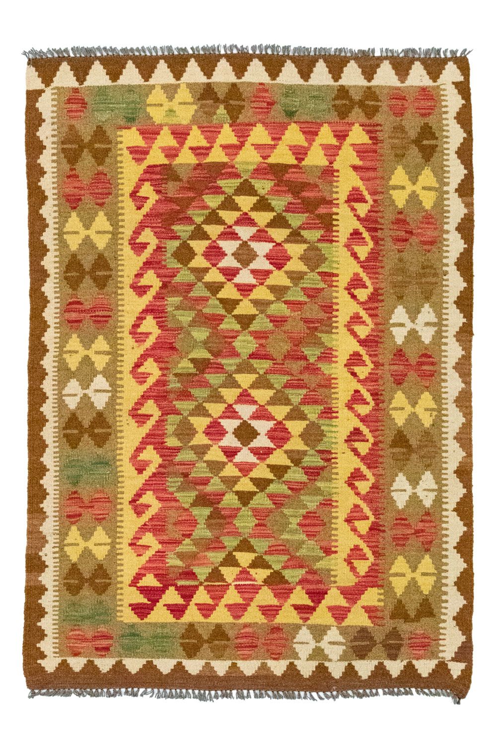 Tappeto Kelim - Orientale - 148 x 100 cm - marrone