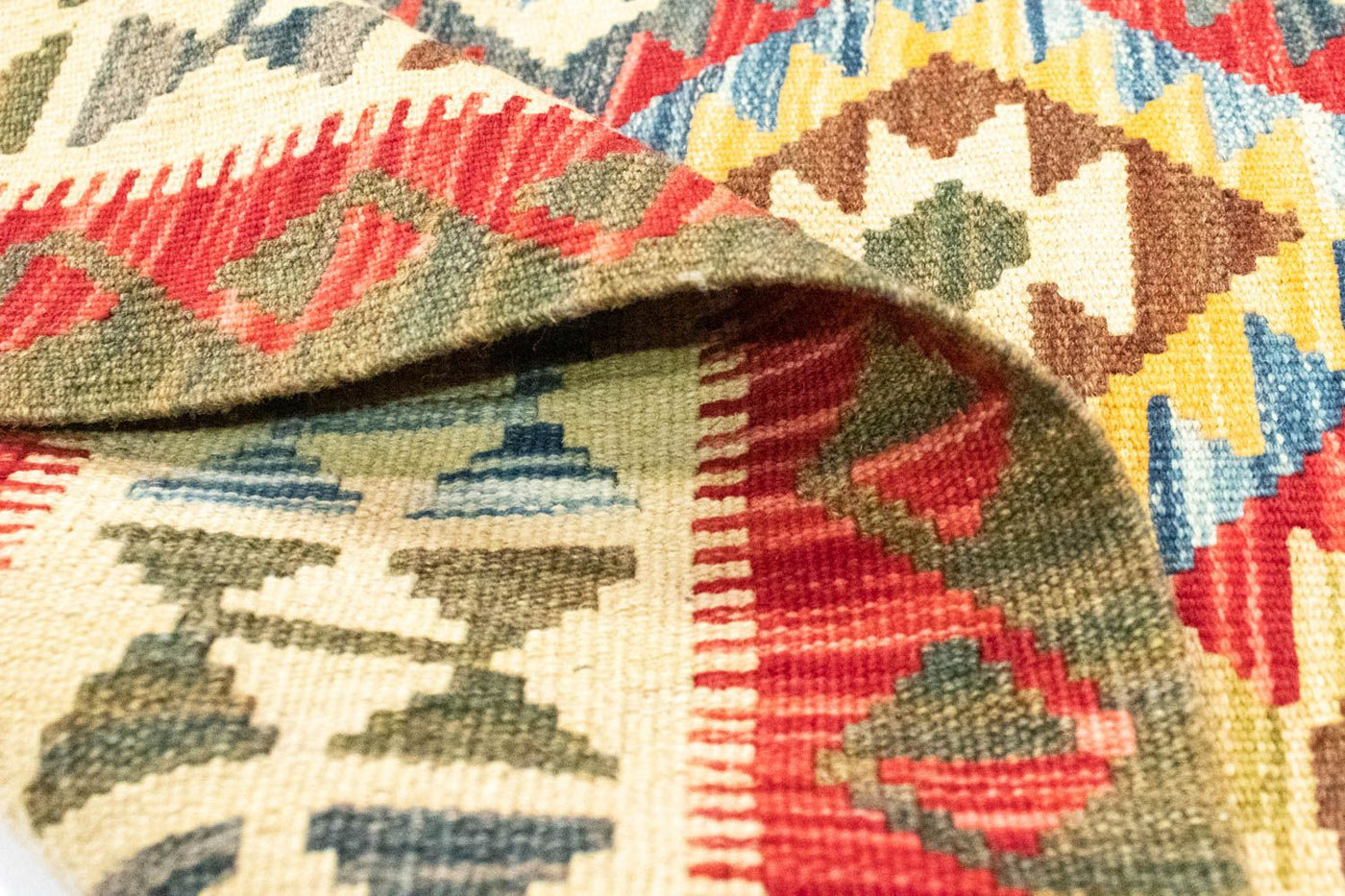 Kilim afgano Tappeto 141x102cm