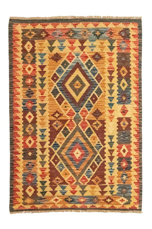 Tappeto Kelim - Orientale - 127 x 86 cm - giallo