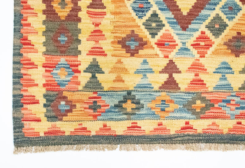Tappeto Kelim - Orientale - 127 x 86 cm - giallo