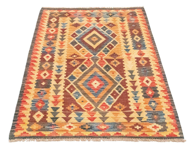Tappeto Kelim - Orientale - 127 x 86 cm - giallo