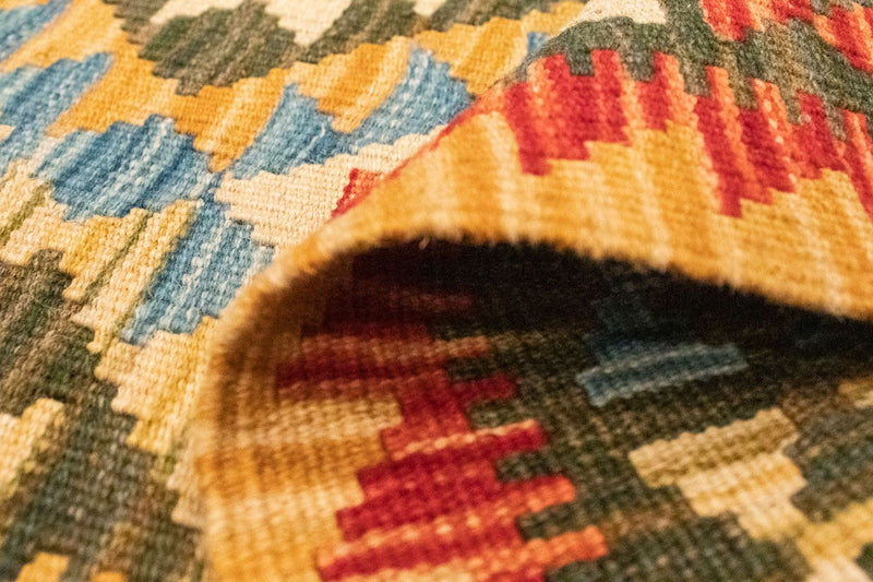 Tappeto Kelim - Orientale - 130 x 83 cm - arancione