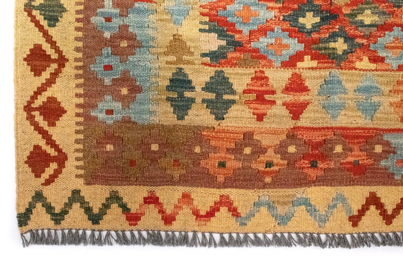Tappeto Kelim - Orientale quadrato  - 115 x 106 cm - multicolore