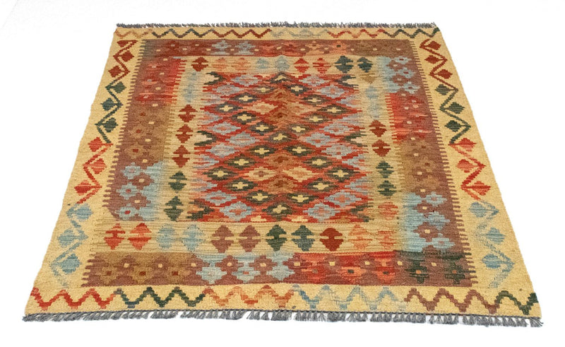 Tappeto Kelim - Orientale quadrato  - 115 x 106 cm - multicolore