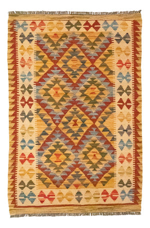 Tappeto Kelim - Orientale - 126 x 80 cm - arancione
