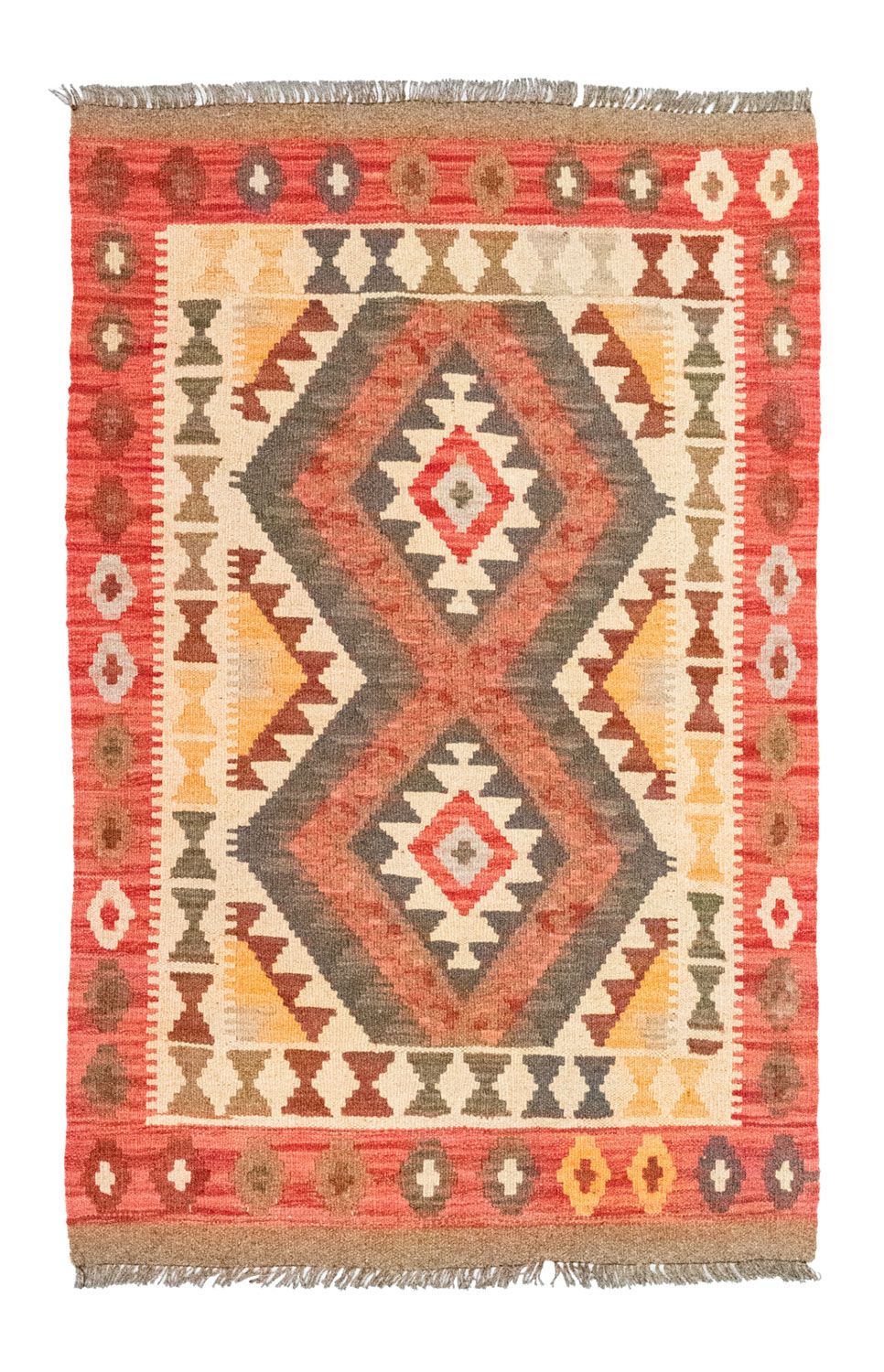 Tappeto Kelim - Orientale - 120 x 77 cm - arancione