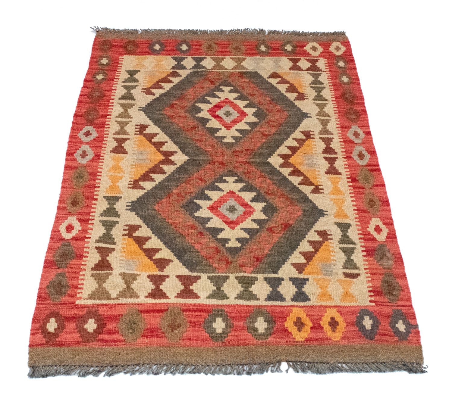 Tappeto Kelim - Orientale - 120 x 77 cm - arancione