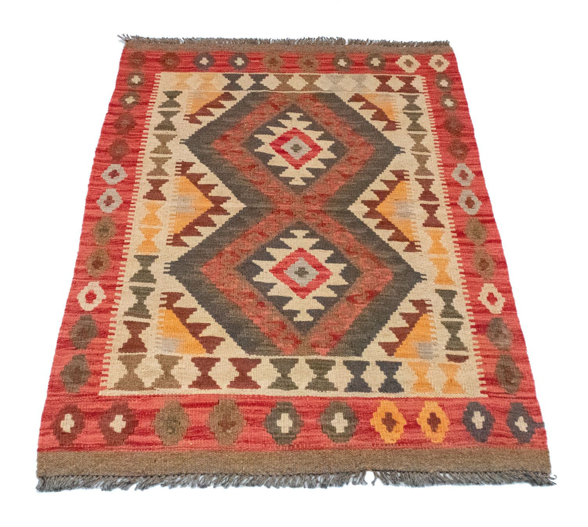 Tappeto Kelim - Orientale - 120 x 77 cm - arancione