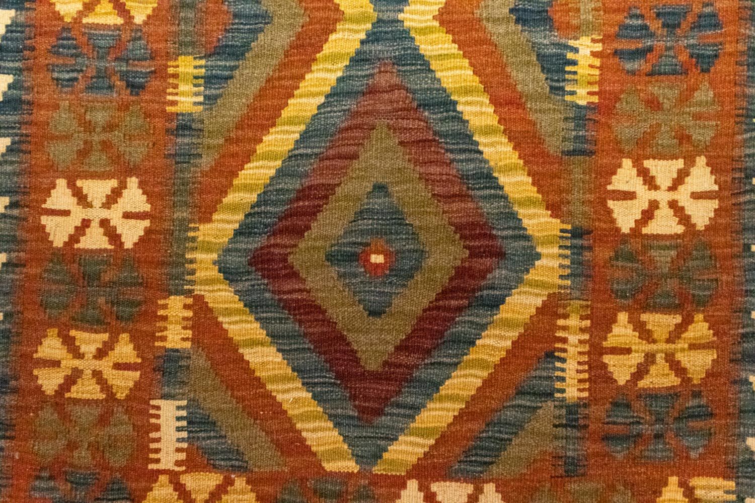 Tappeto Kelim - Orientale - 127 x 83 cm - marrone