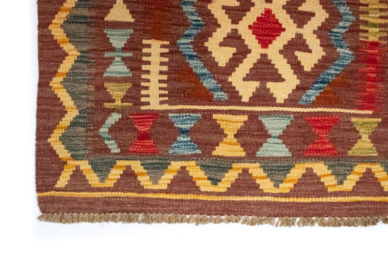 Tappeto Kelim - Orientale - 125 x 86 cm - marrone