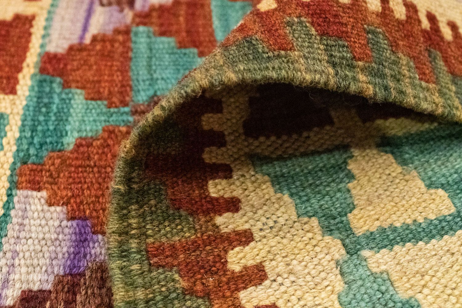 Tappeto Kelim - Orientale - 114 x 77 cm - multicolore