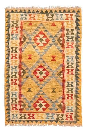 Tappeto Kelim - Orientale - 131 x 82 cm - giallo