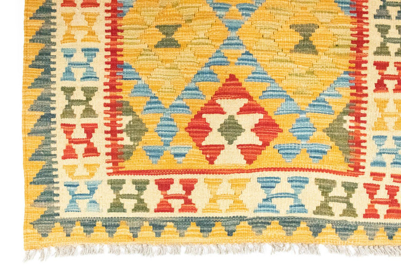 Tappeto Kelim - Orientale - 131 x 82 cm - giallo
