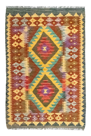 Tappeto Kelim - Orientale - 123 x 80 cm - marrone