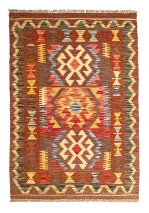 Tappeto Kelim - Orientale - 119 x 82 cm - marrone