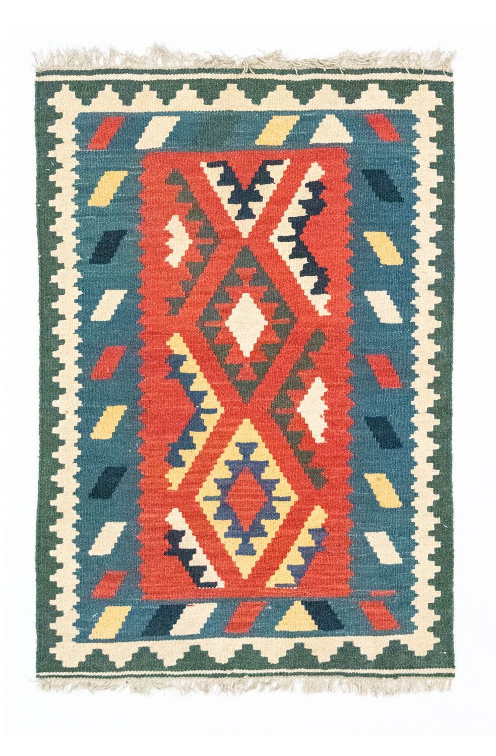 Tappeto Kelim - Orientale - 122 x 83 cm - arancione