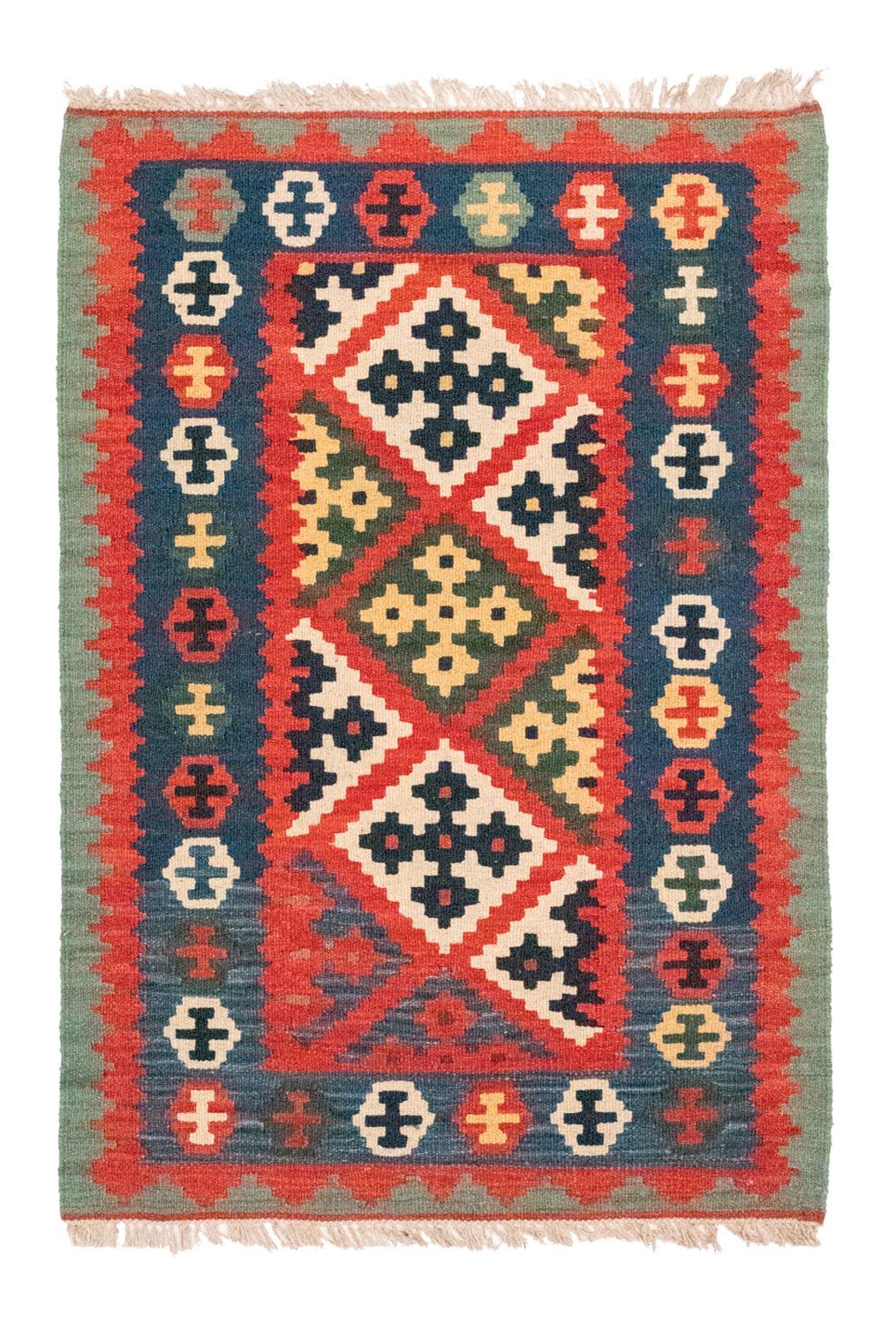 Tappeto Kelim - Orientale - 129 x 87 cm - multicolore