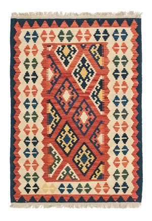 Tappeto Kelim - Orientale - 123 x 85 cm - arancione