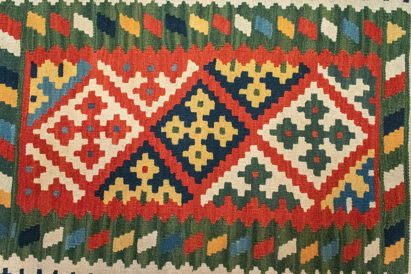 Tappeto Kelim - Orientale - 120 x 80 cm - verde