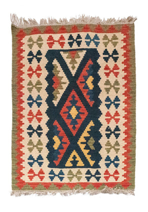 Tappeto Kelim - Orientale - 121 x 80 cm - blu