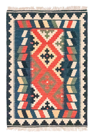 Tappeto Kelim - Orientale - 117 x 79 cm - arancione