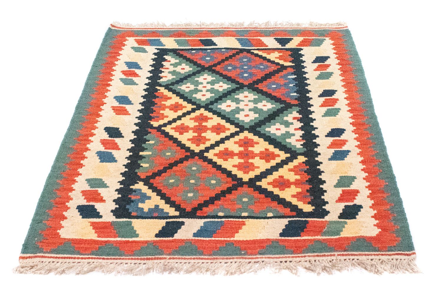 Tappeto Kelim - Orientale - 123 x 82 cm - blu
