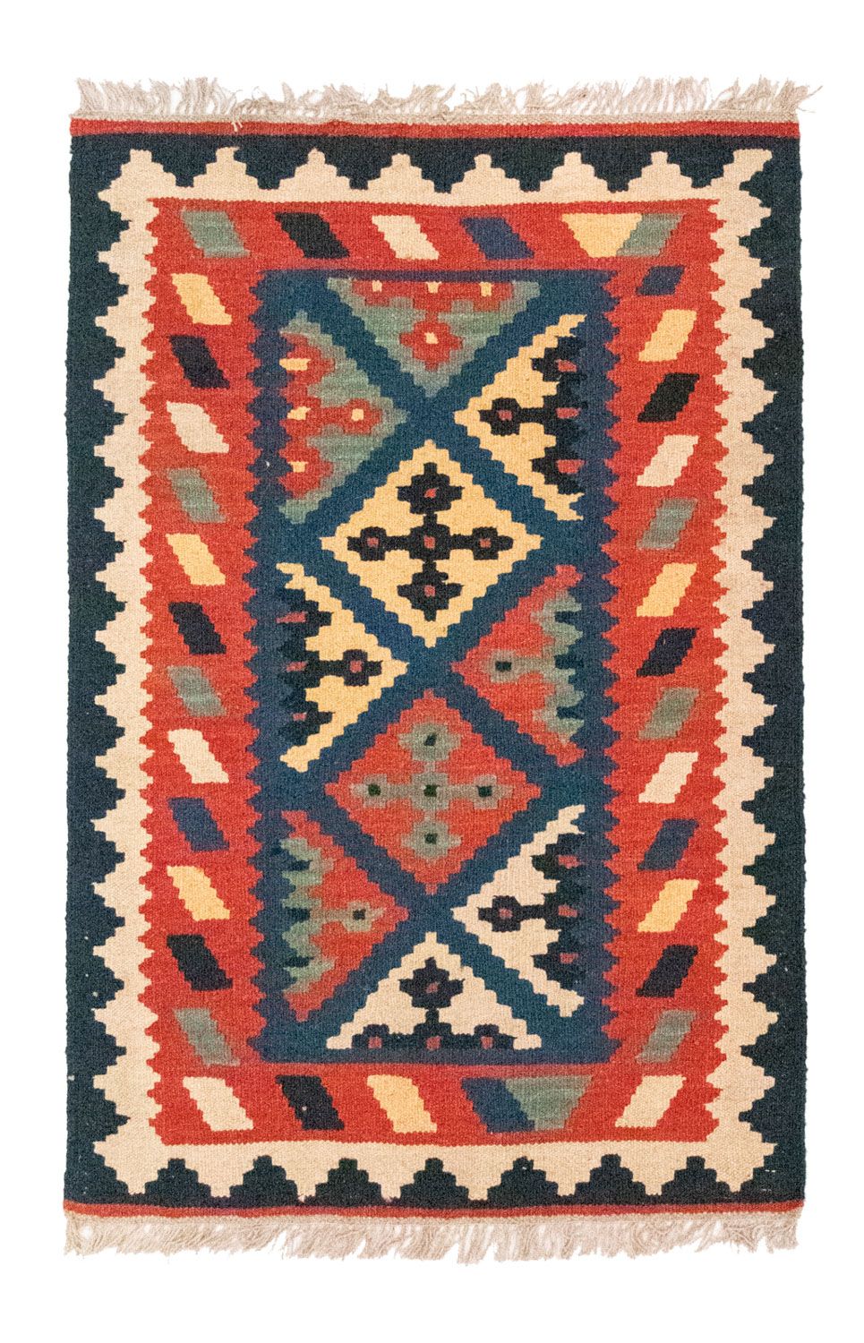Tappeto Kelim - Orientale - 120 x 80 cm - arancione
