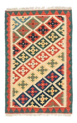 Tappeto Kelim - Orientale - 127 x 80 cm - arancione