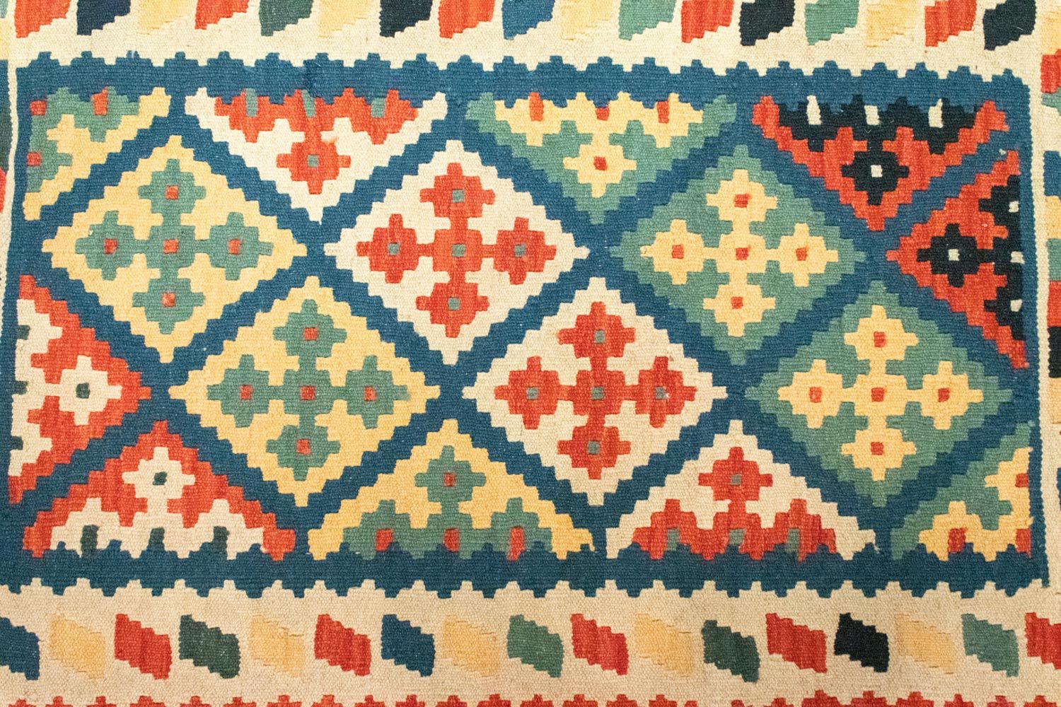 Tappeto Kelim - Orientale - 126 x 83 cm - blu