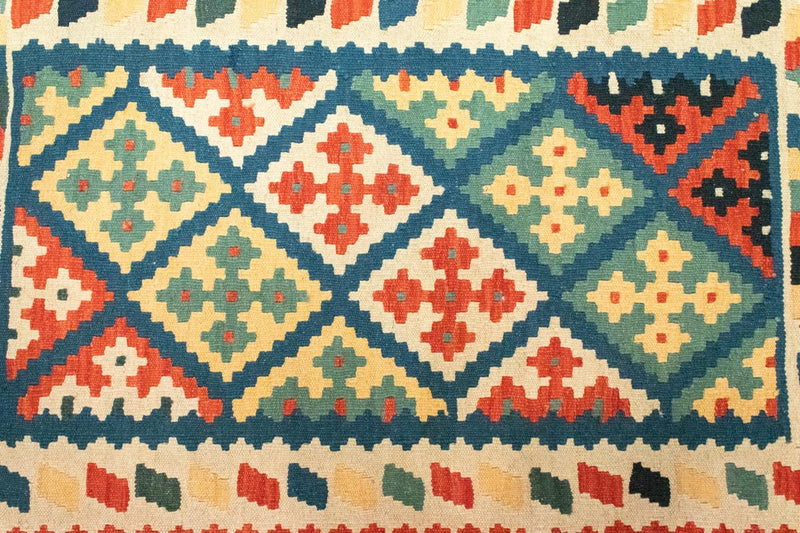 Tappeto Kelim - Orientale - 126 x 83 cm - blu