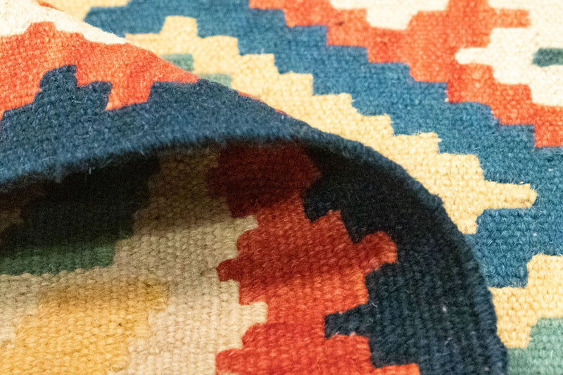 Tappeto Kelim - Orientale - 126 x 83 cm - blu
