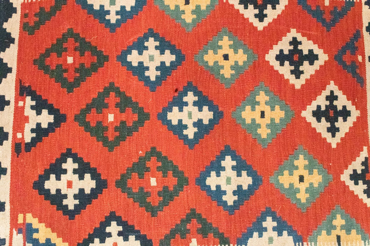 Tappeto Kelim - Orientale - 112 x 85 cm - arancione
