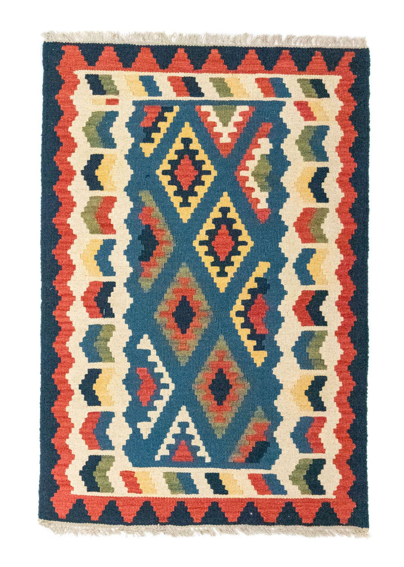 Tappeto Kelim - Orientale - 121 x 80 cm - blu