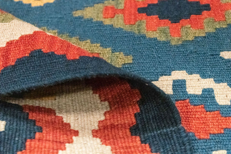 Tappeto Kelim - Orientale - 121 x 80 cm - blu