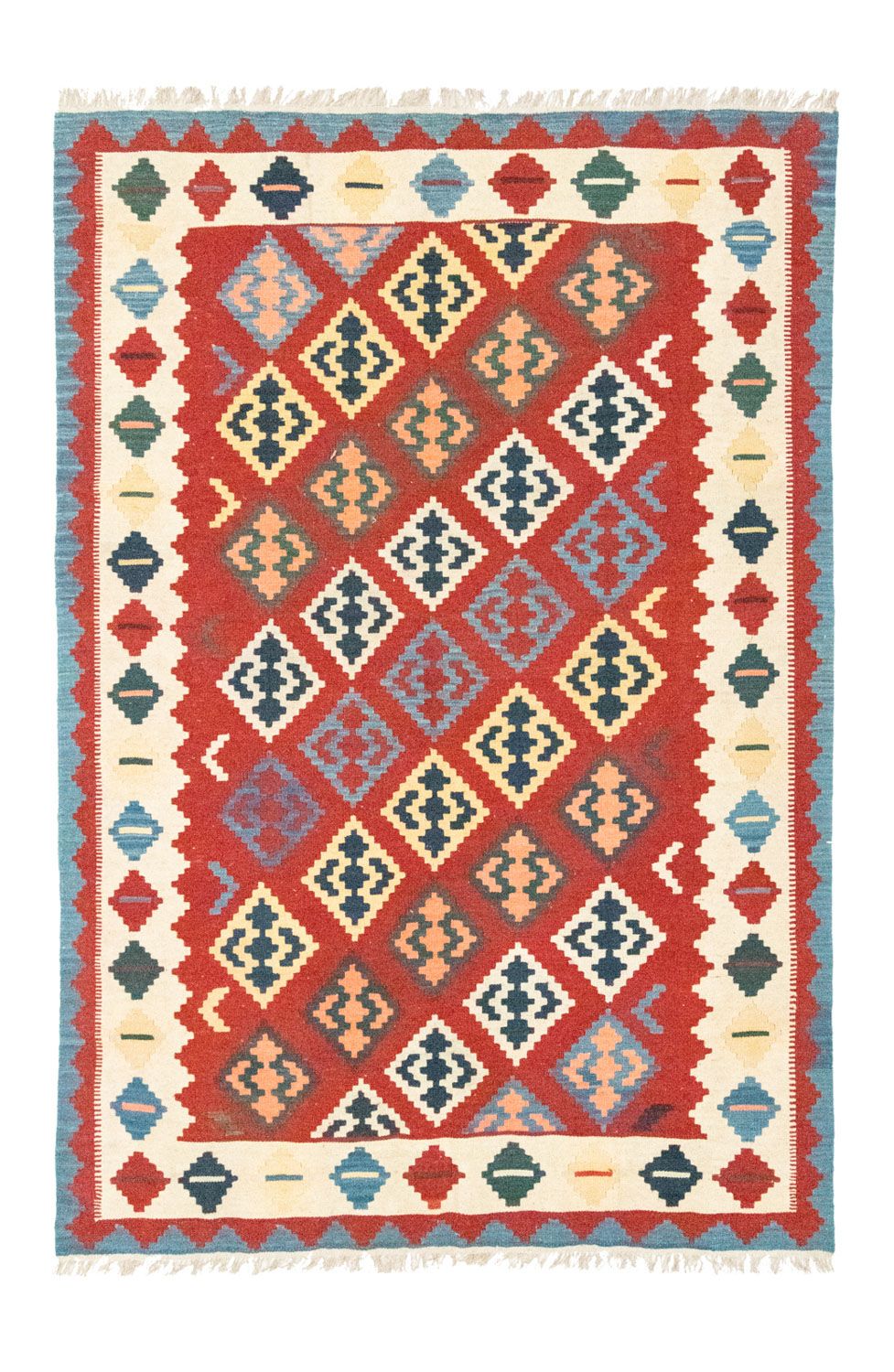 Tappeto Kelim - Orientale - 258 x 170 cm - arancione