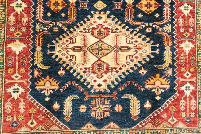 Tappeto Ziegler - Kazak - 297 x 207 cm - blu