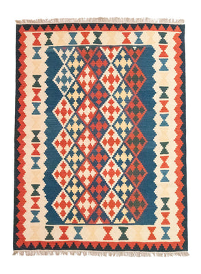Tappeto Kelim - Orientale - 240 x 185 cm - blu